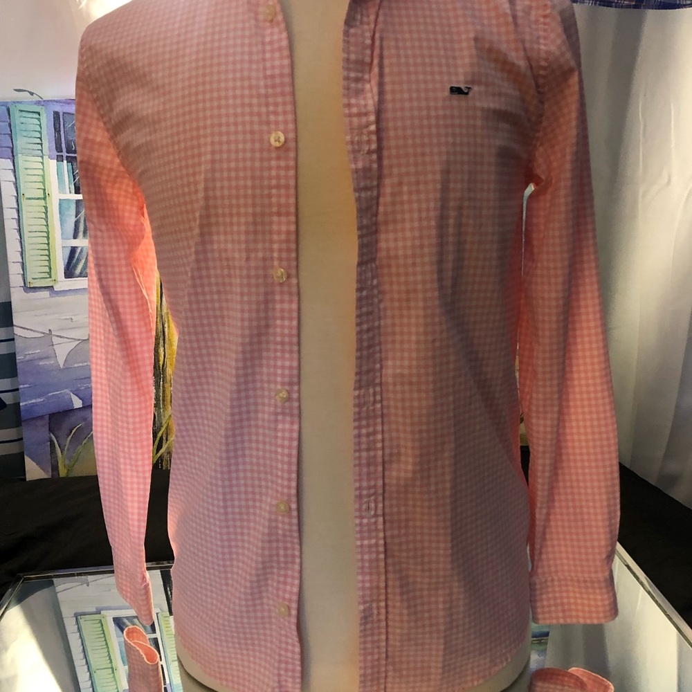 Youth size XL Vineyard Vines button up long sleeve shirt